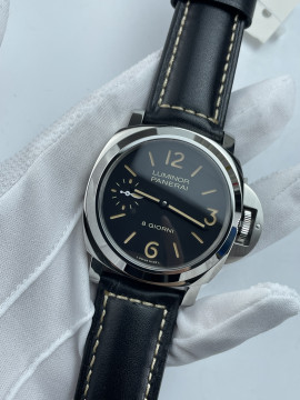 (준비완료/특급배송 )NO.3538/HW공장 파네라이 PAM915 루미노르 블랙 가죽