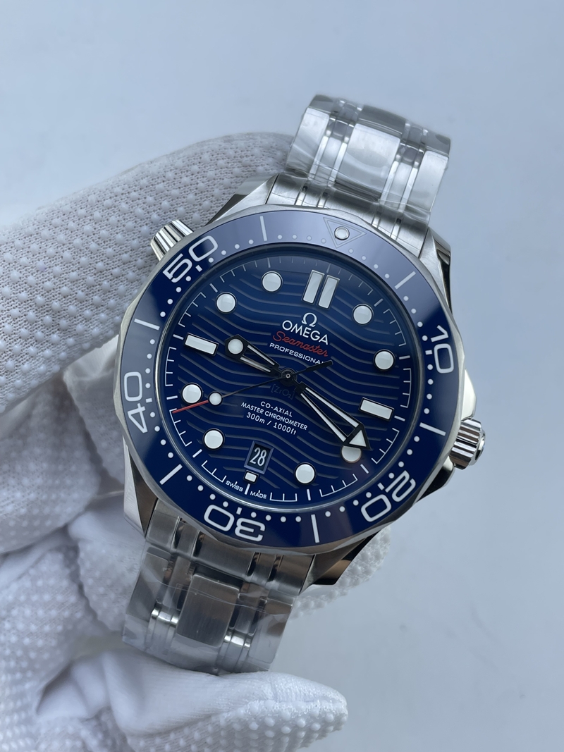 (준비완료/특급배송)NO.3728/VS공장 오메가 씨마스터 다이버 300M 블루 슈퍼클론VS8800무브먼트