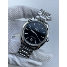 (준비완료/특급배송)NO.3730/VS공장 오메가 씨마스터 아쿠아테라 150M 38미리 블랙다이얼 스틸브레이슬릿