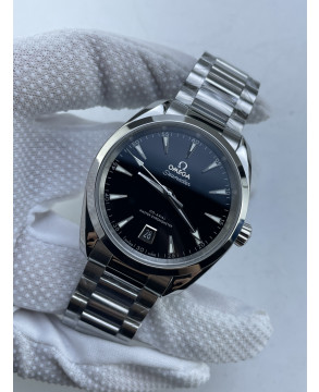 (준비완료/특급배송)NO.3730/VS공장 오메가 씨마스터 아쿠아테라 150M 38미리 블랙다이얼 스틸브레이슬릿
