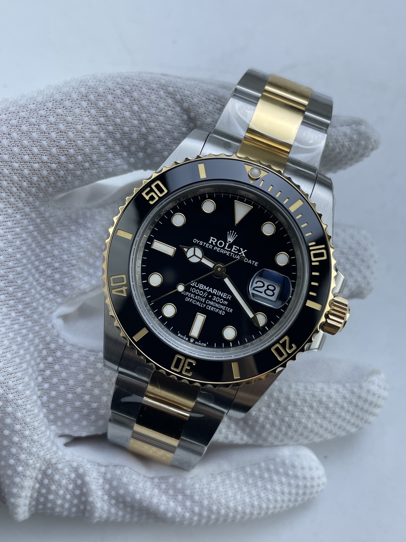 (준비완료/특급배송)NO.3733/VS공장 롤렉스 서브마리너 신형 41MM 블랙 콤비 흑콤V2(Gain Weight)