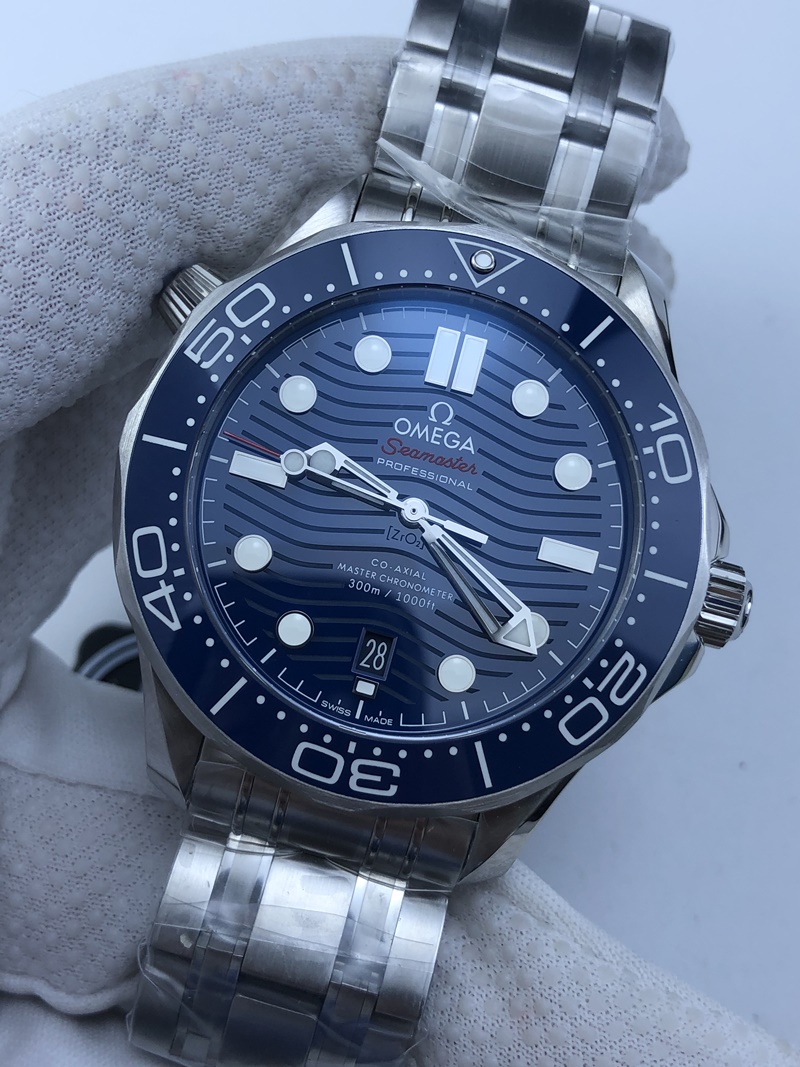 (준비완료/특급배송/예상수령7일)NO.212/ZF공장 오메가 시마스터 300M 블루Seamaster Diver