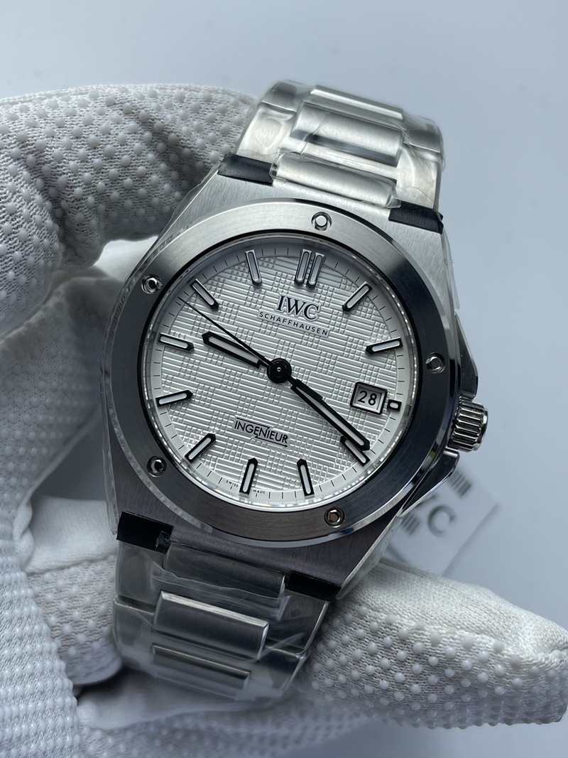 (준비완료/특급배송)NO.2269/V7공장 IWC 인제니어 실버다이얼 브레이슬릿